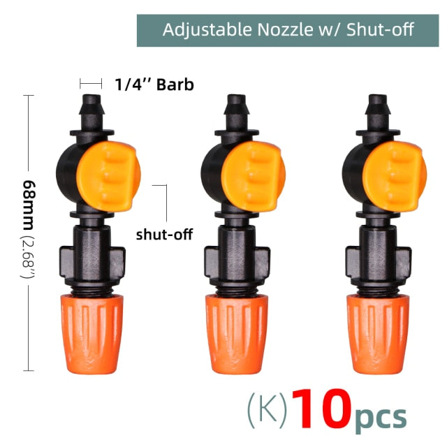 Garden Watering  Nozzle Drippers Sprayer Misting Atomizing Sprinklers - KiwisLove