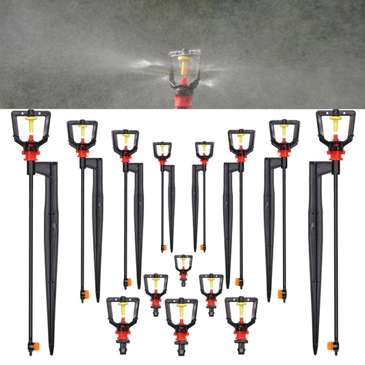 Rotating 360 Degrees Sprayer Refraction Mist Nozzles with Stakes - KiwisLove