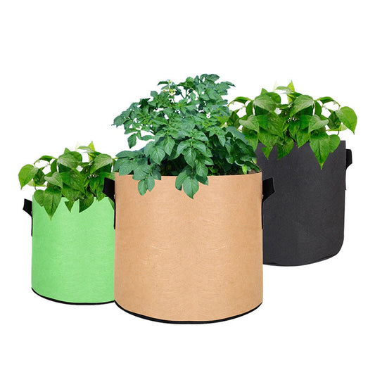 Vegetable Flower Plant Grow Bags Aeration Fabric Pots - KiwisLove