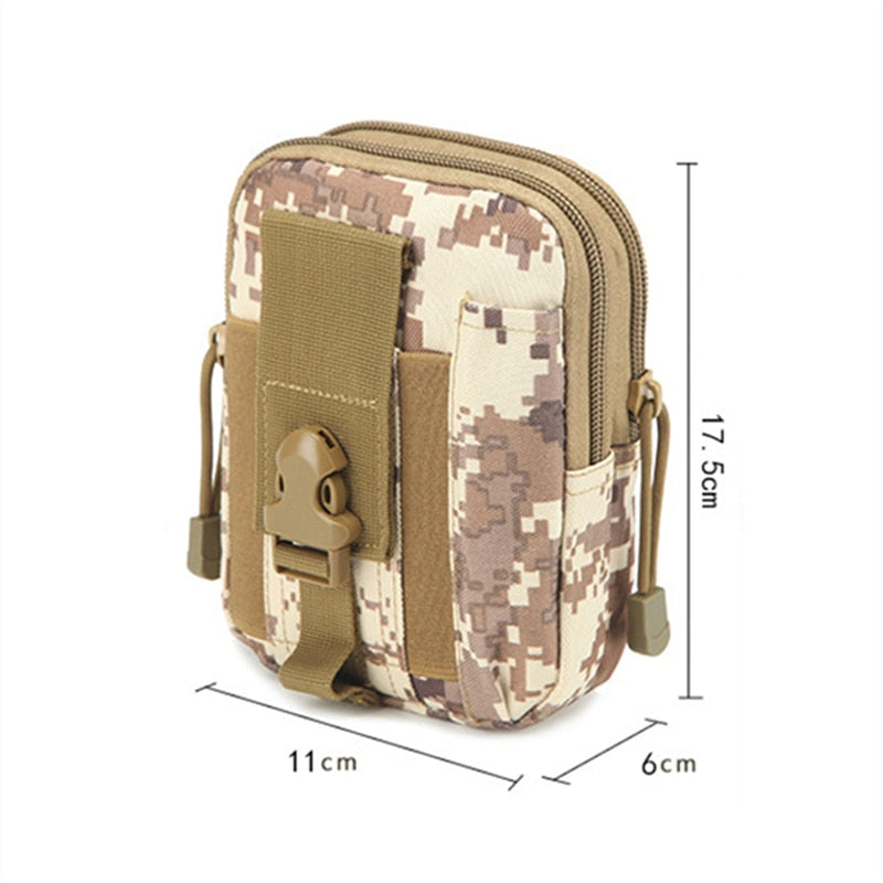 Tactical Waist Pack Belt Bag Camping Outdoor Military Molle Pouch Wallet - KiwisLove