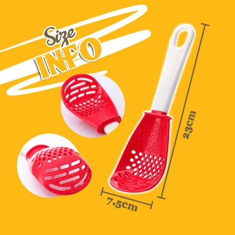 Multifunctional Kitchen Cooking Spoon Heat-resistant - KiwisLove