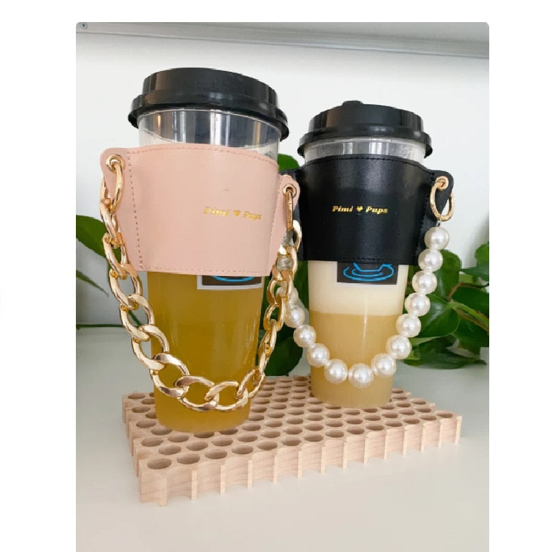 350ml Chain Portable Coffee Cup Holder - KiwisLove
