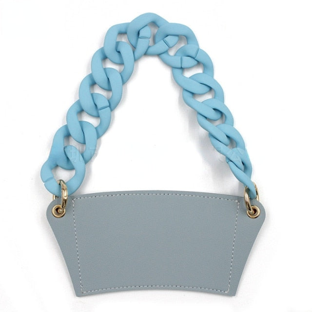 350ml Chain Portable Coffee Cup Holder - KiwisLove