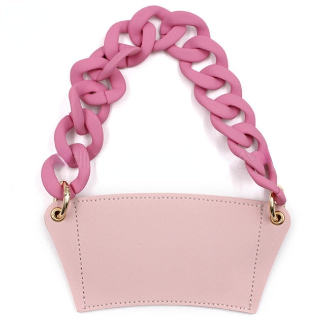 350ml Chain Portable Coffee Cup Holder - KiwisLove