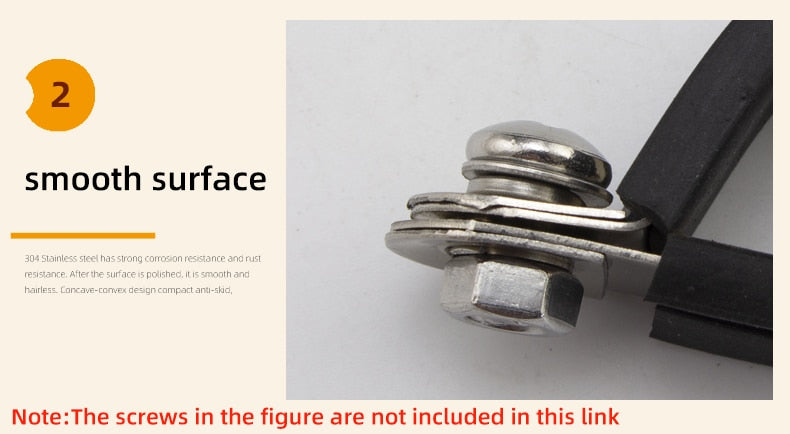 304 stainless steel Rubber Lined P Clips R-type pipe clampCable Mounting Hose Pipe  Clamp hose clamp fixed clamp pipe bracket - KiwisLove