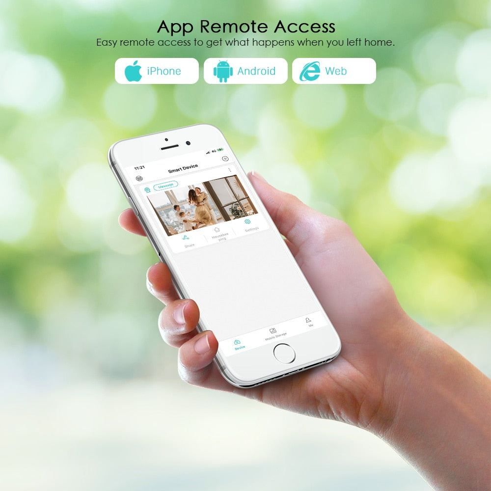 PTZ Wifi IP Camera Cloud 4X Digital Zoom Outdoor AI Human Detect - KiwisLove