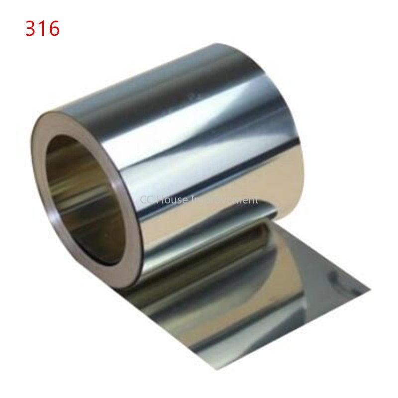 316 Stainless Steel Fine Plate Sheet Foil - KiwisLove