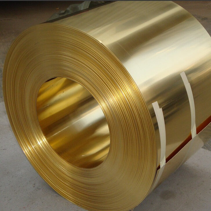0.1x200mmx1M H62 brass strip brass sheet brass foil - KiwisLove