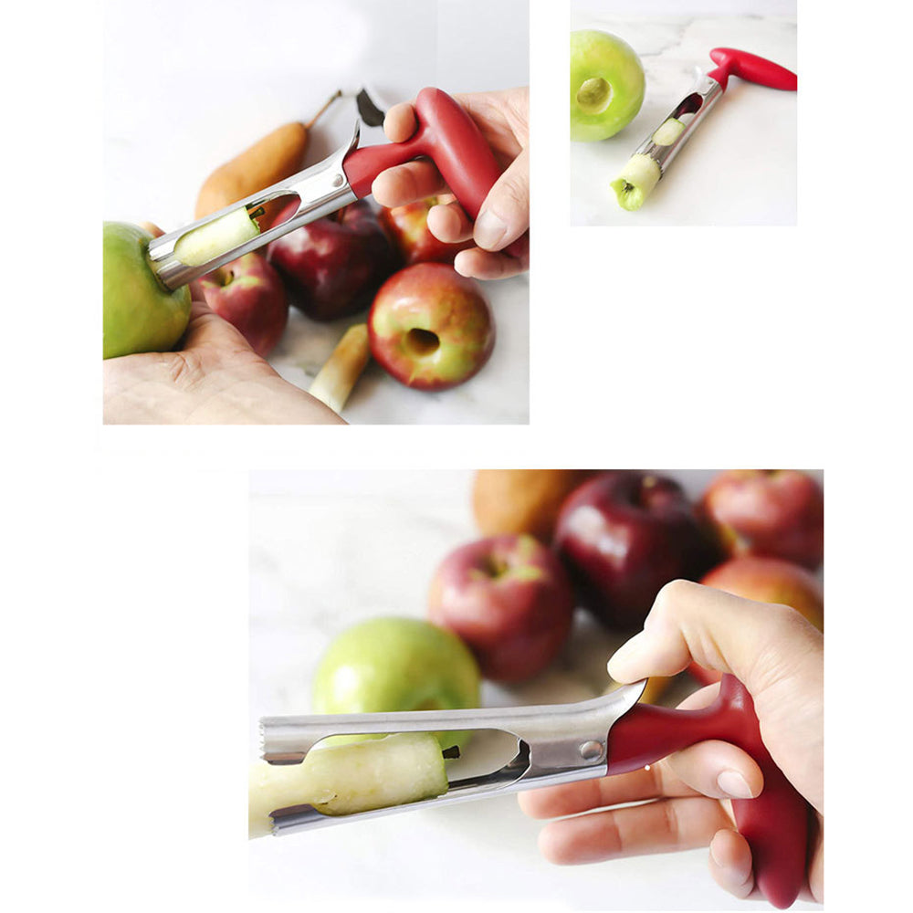 Apple Corer  Pear Fruit Vegetable Tools Core Seed Remover - KiwisLove
