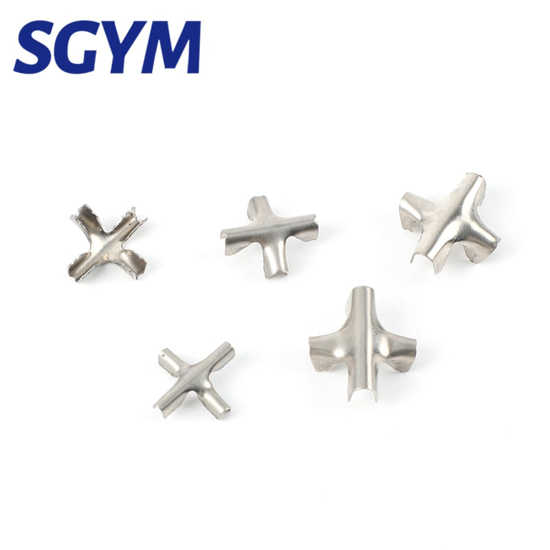 100pcs Cross Clip Network Buckle 304 Stainless Steel - KiwisLove