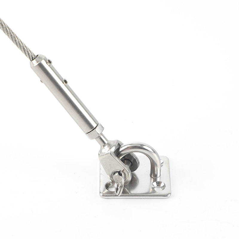 1 set Thread Stainless Steel 304  Fork Jaw Tensioner Buckle Terminal Fitting - KiwisLove