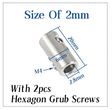 2pcs 304 stainless steel Clamp Fit Together Wire Rope Clip - KiwisLove