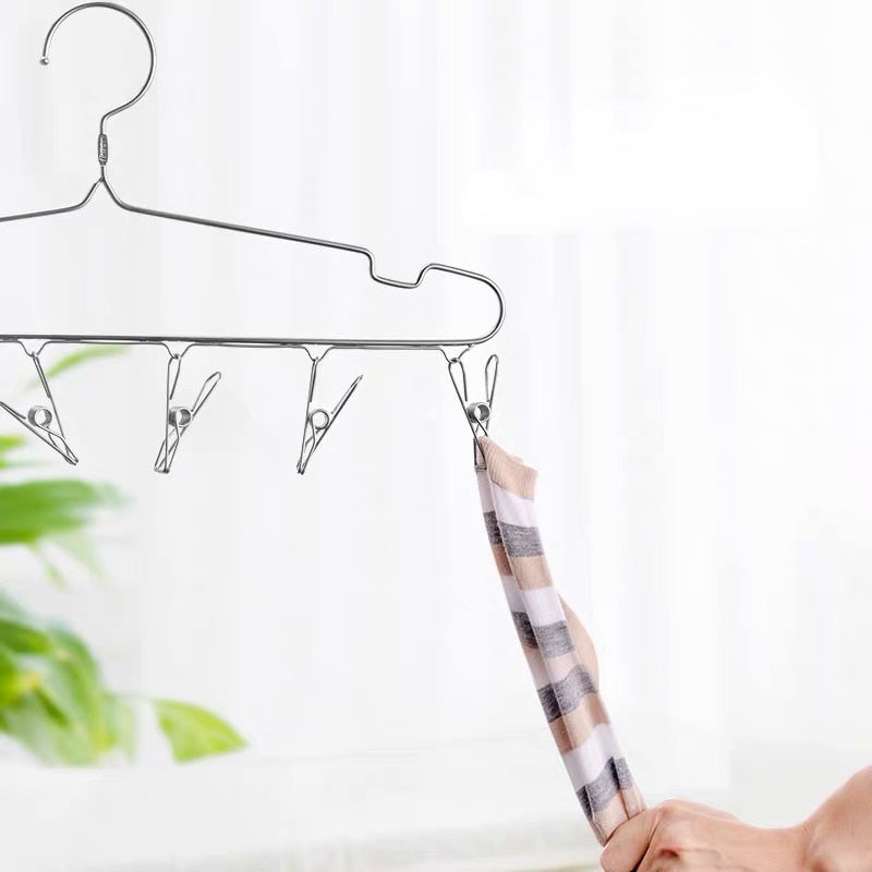 100pcs  304 Stainless Steel Clip Strong Large Windproof - KiwisLove