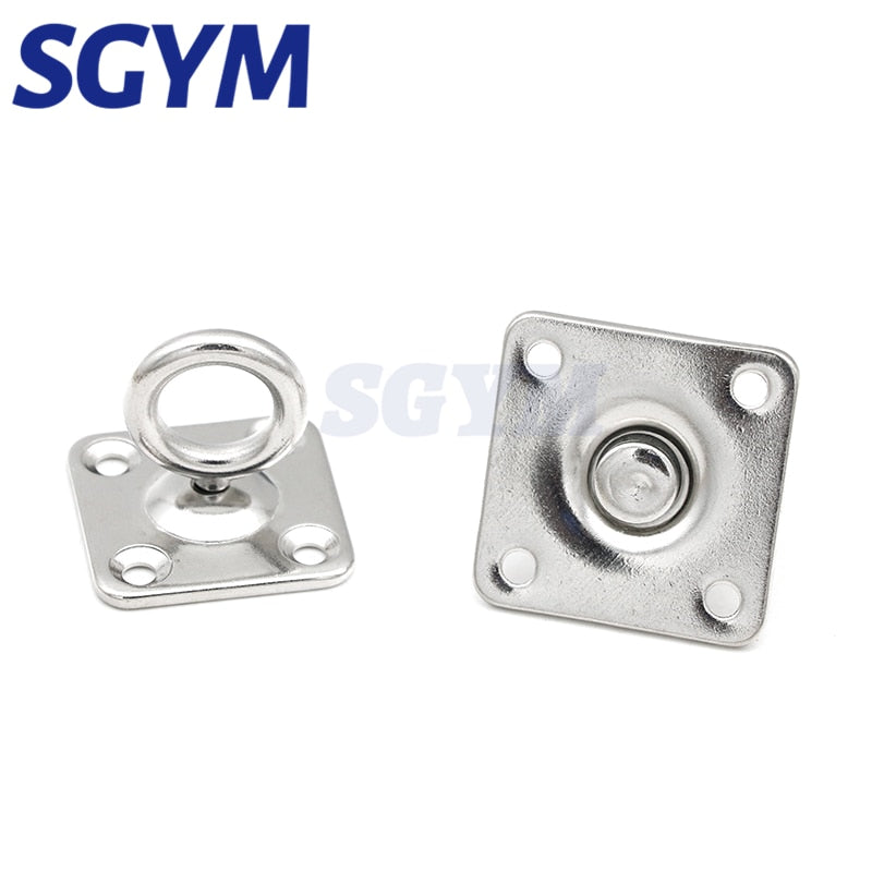 11Pcs Ceiling Hook + 44 pcs Anchor Square Swivel Rotatable Wall Mounted - KiwisLove