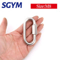 ss316  Screw Lock Carabiner Quick Links Safety Snap Hook  Buckle - KiwisLove