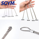 304 Stainless Steel Wire Rope Soft  Cable  Rustproof - KiwisLove