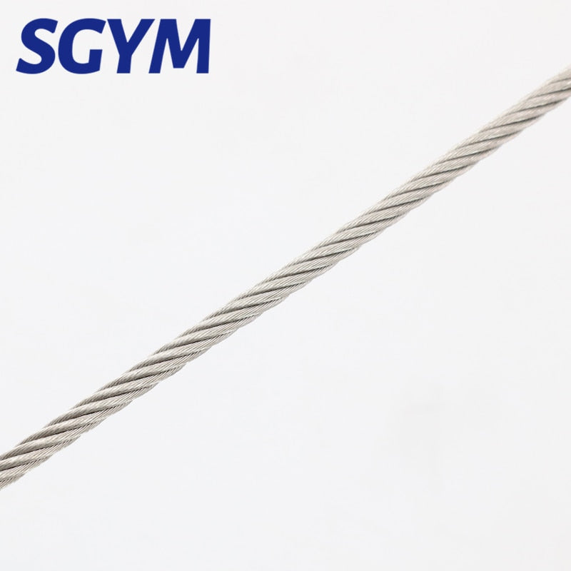 304 Stainless Steel Wire Rope Soft  Cable  Rustproof - KiwisLove
