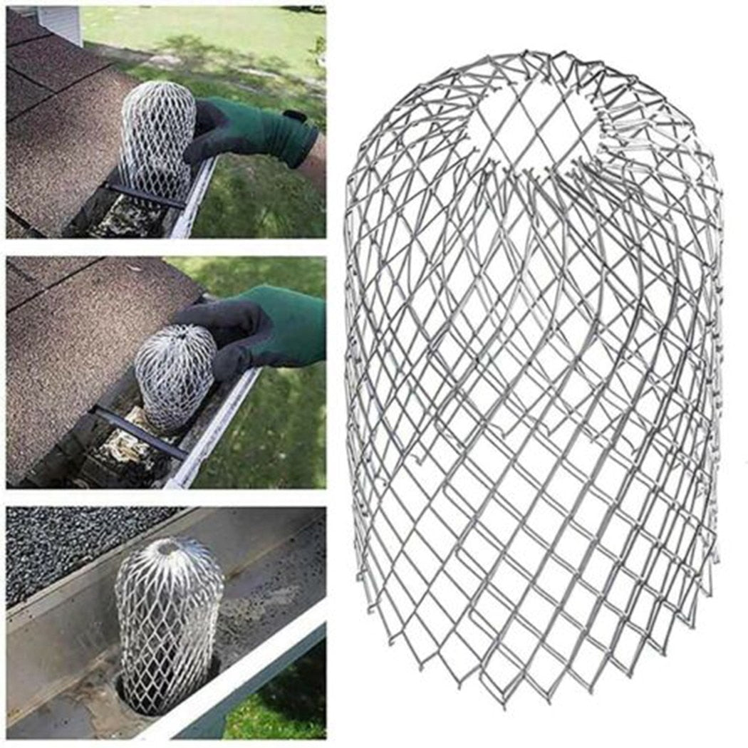 4Pcs Metal Mesh Roof Gutter Filters Aluminum Gutter Guard - KiwisLove