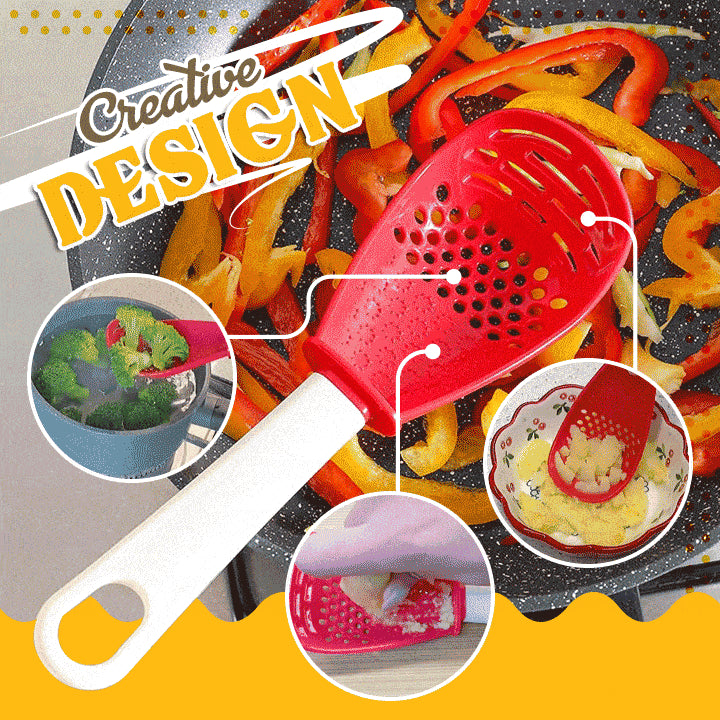 Multifunctional Kitchen Cooking Spoon Heat-resistant - KiwisLove
