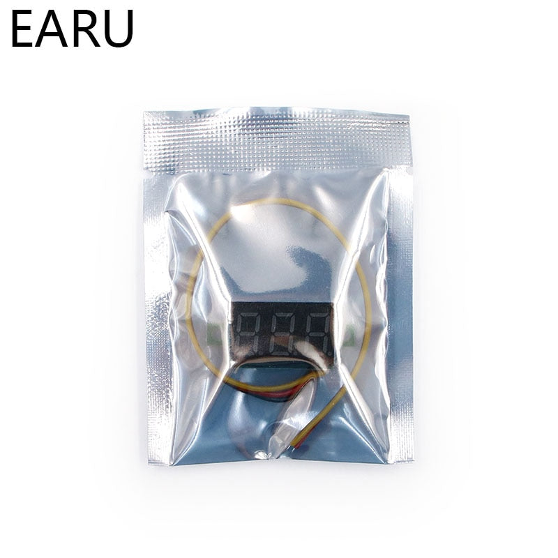 Digital Voltmeter Tester Voltage Panel Meter Electromobile Motorcycle Car - KiwisLove