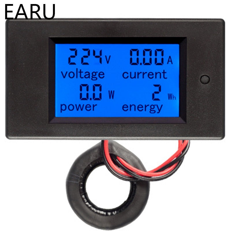 Digital Voltmeter Ammeter Power Energy Tester Current Voltage Meter Power Wattmeter - KiwisLove