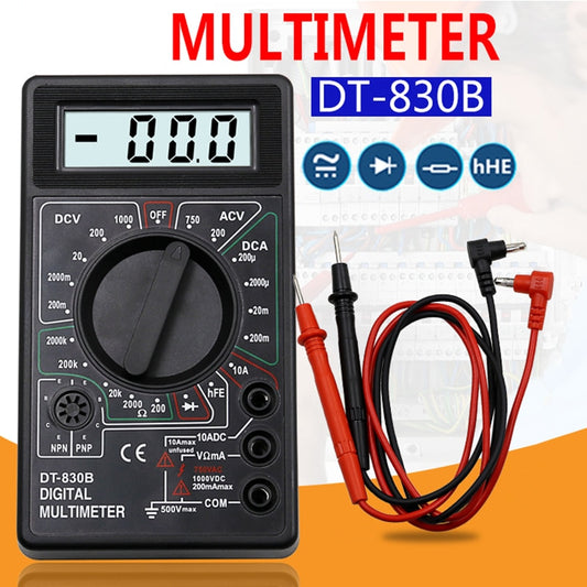 Digital Multimeter probe Voltmeter Ammeter Ohm Tester Meter Gauge - KiwisLove