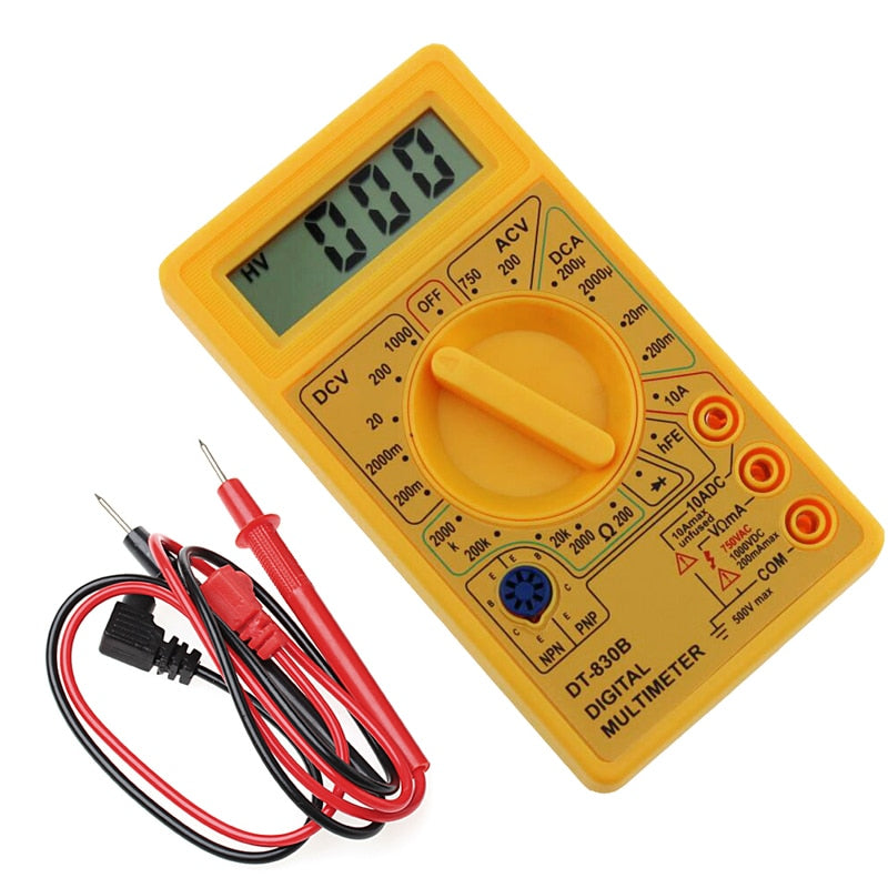 Digital Multimeter probe Voltmeter Ammeter Ohm Tester Meter Gauge - KiwisLove