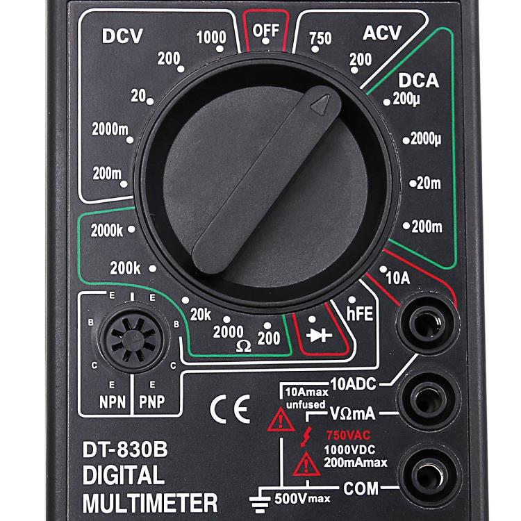 Digital Multimeter probe Voltmeter Ammeter Ohm Tester Meter Gauge - KiwisLove