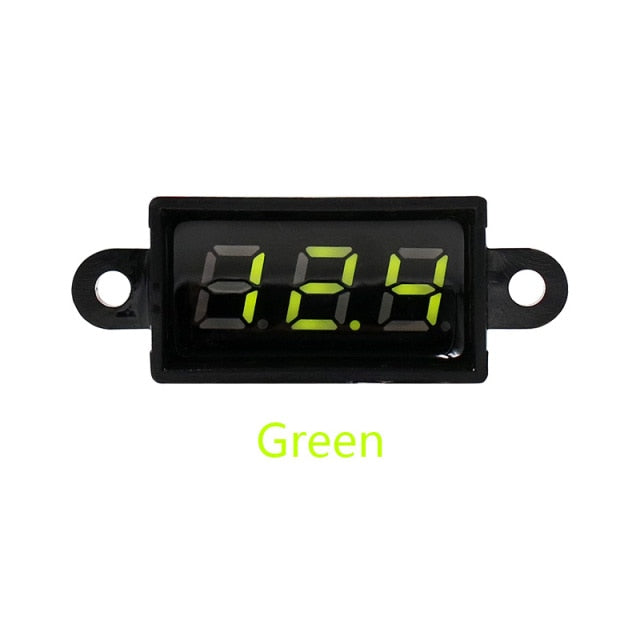 Car Boat LED Display Module Voltmeter Voltage Tester Panel Meter Gauge Motorcycle - KiwisLove