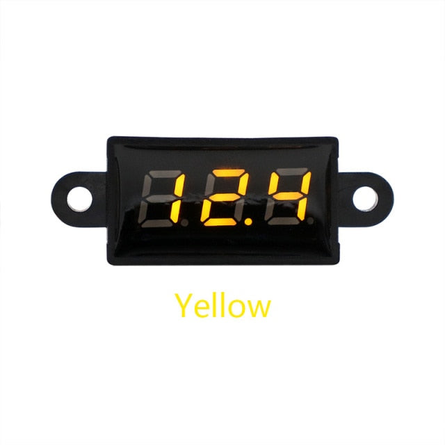 Car Boat LED Display Module Voltmeter Voltage Tester Panel Meter Gauge Motorcycle - KiwisLove