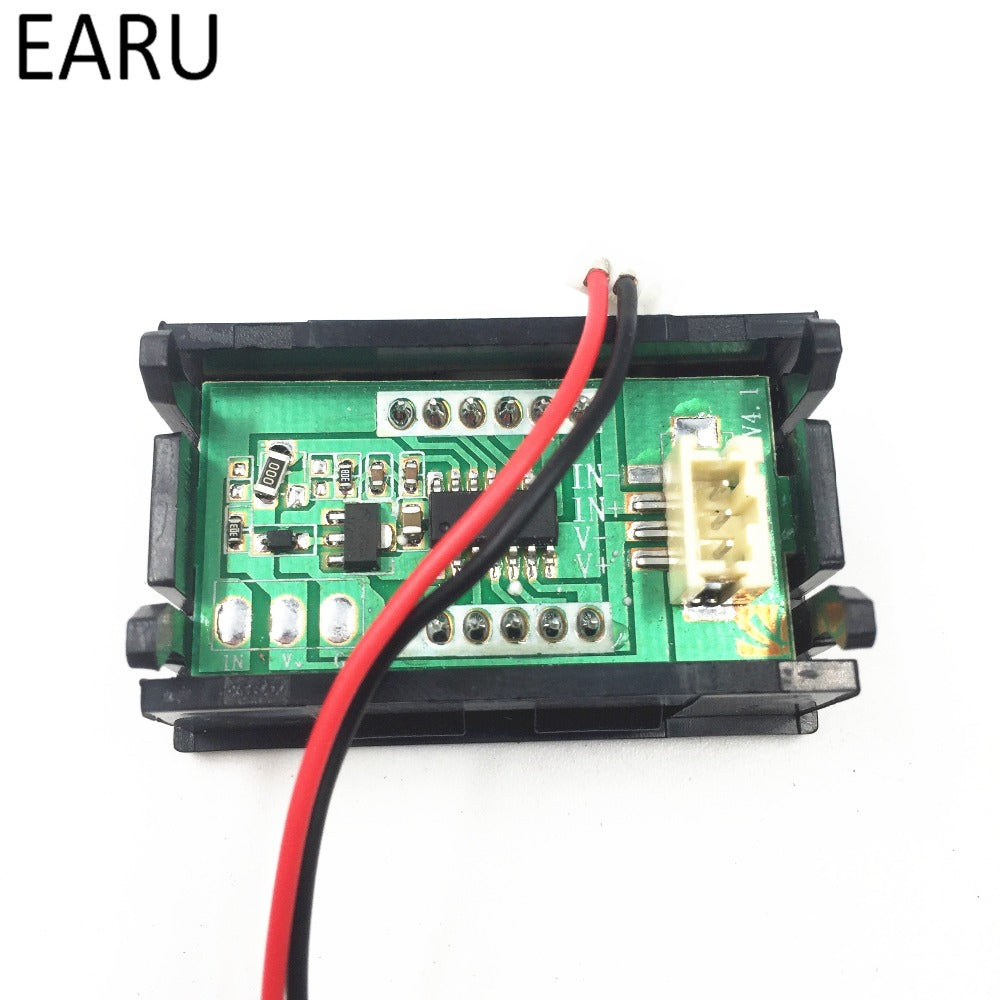 LED Panel Voltage Meter Gauge Digital Voltmeter Tester  Car Auto - KiwisLove