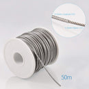 50M PVC Coated Flexible Wire Rope  Kit - KiwisLove