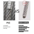 30M Stainless steel rope 2mm kit turnbuckle crimping loops - KiwisLove