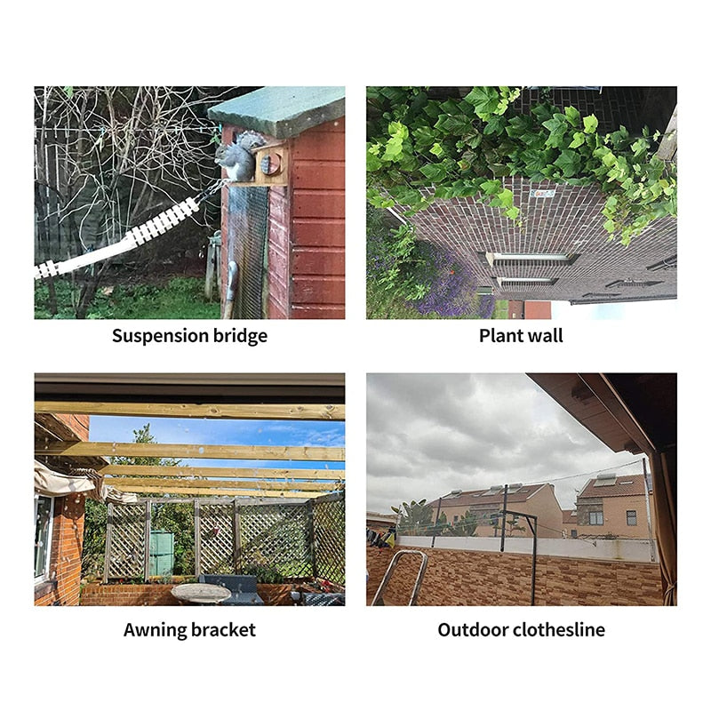 45m wire rope set 2mm PVC coated Cable turnbuckle crimping loops - KiwisLove