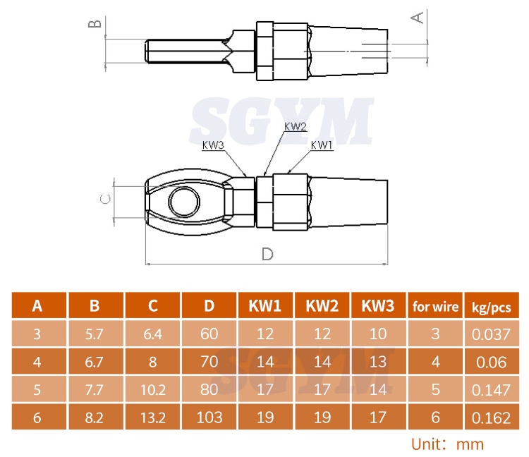 10PCS Marine Grade 316 SS Swageless Eye Terminal Balustrade kit - KiwisLove