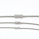 10pcs 304 stainless steel handscrew Clamp Fit Together Wire Rope Clip - KiwisLove