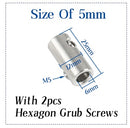 10pcs 304 stainless steel handscrew Clamp Fit Together Wire Rope Clip - KiwisLove