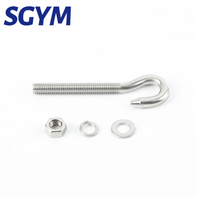 304 Stainless Steel Sheep Eye screw Bolt Lifting Ring/Hook - KiwisLove