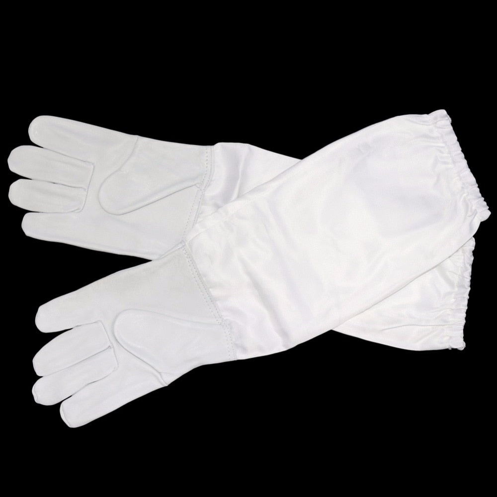 Beekeeping Gloves Sheepskin breathable material Universal Model Canvas - KiwisLove