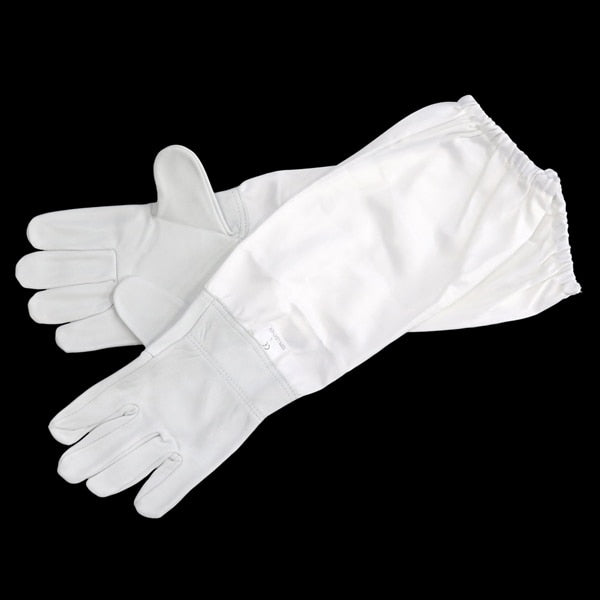 Beekeeping Gloves Sheepskin breathable material Universal Model Canvas - KiwisLove