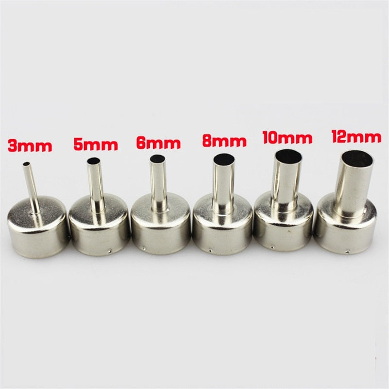 6 pcs 22mm Soldering station Hot Air Stations Gun Nozzles - KiwisLove