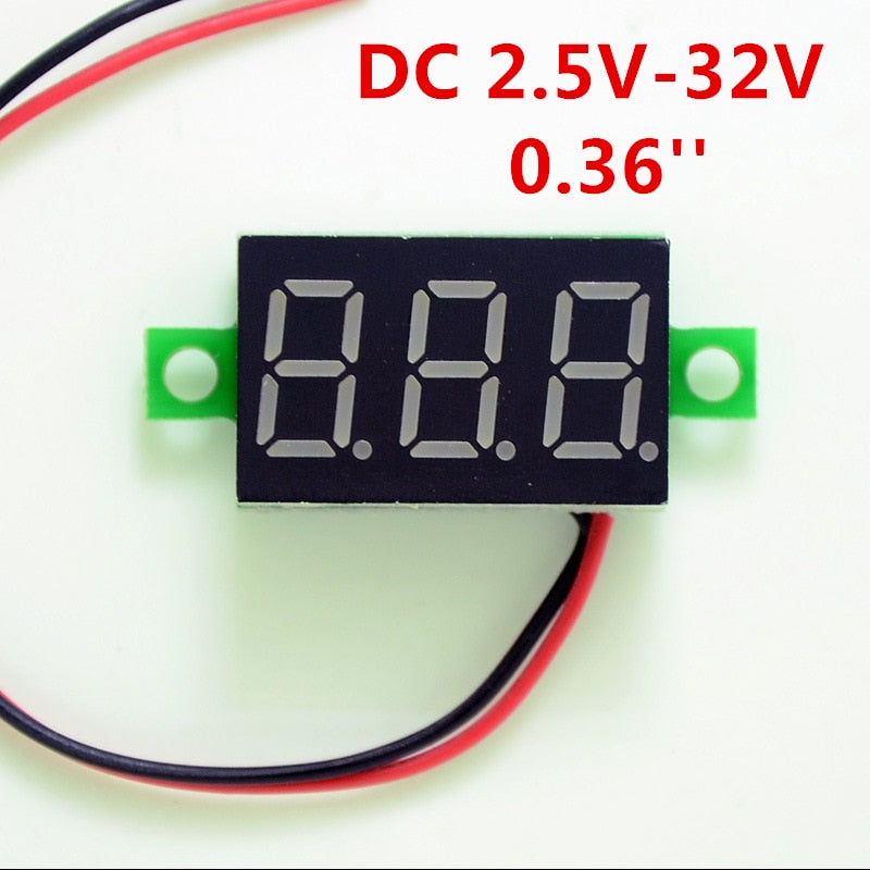 Display Module Voltmeter Voltage Tester Panel Meter Gauge for Motorcycle Car - KiwisLove