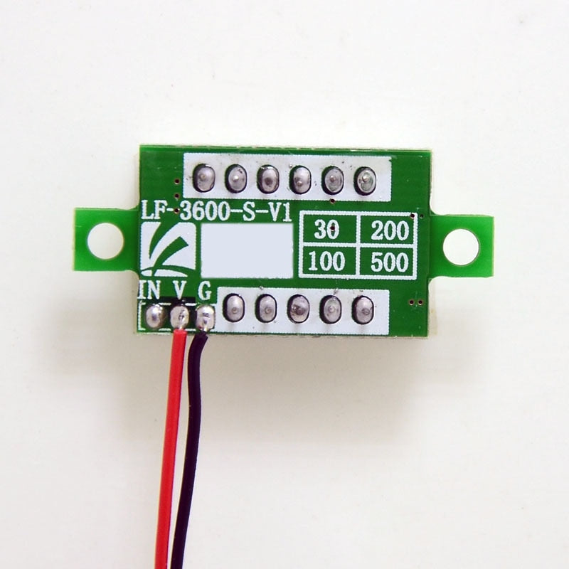 Display Module Voltmeter Voltage Tester Panel Meter Gauge for Motorcycle Car - KiwisLove