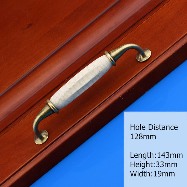 Antique Crack Design Wardrobe Door Knobs Handles - KiwisLove