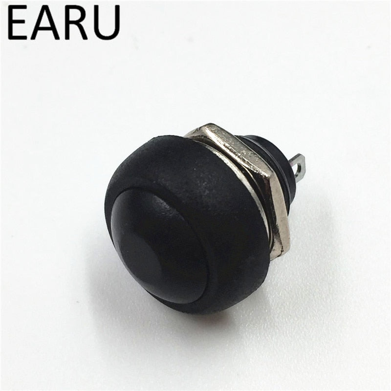 10pcs DIY Mini 12mm Momentary Waterproof Push Button Switch Horn - KiwisLove