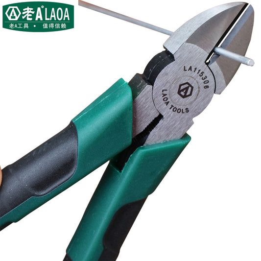 LAOA 6 Inch CR-V Diagonal Pliers Multi Tools Cutting Nippers Electrician - KiwisLove