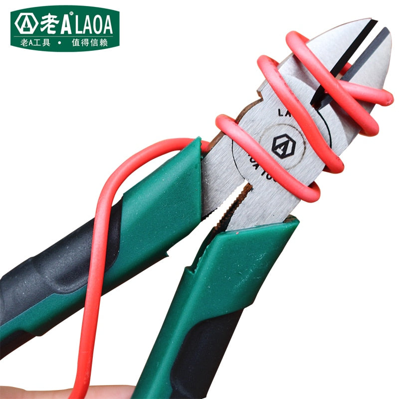 LAOA 6 Inch CR-V Diagonal Pliers Multi Tools Cutting Nippers Electrician - KiwisLove