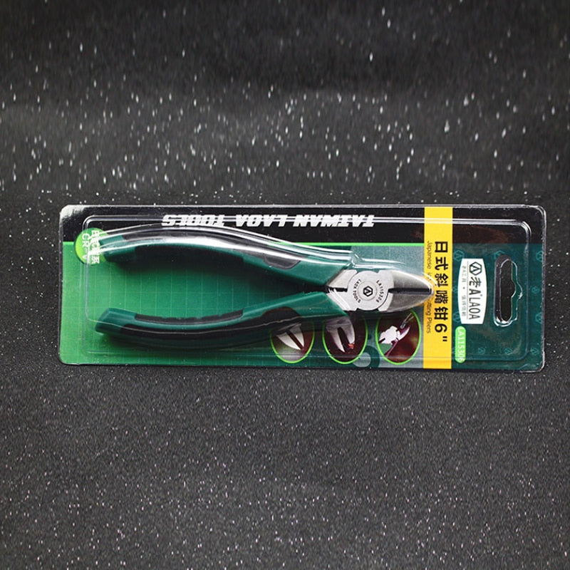 LAOA 6 Inch CR-V Diagonal Pliers Multi Tools Cutting Nippers Electrician - KiwisLove