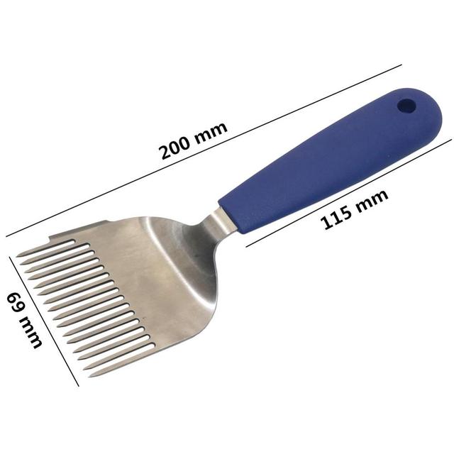 16-Pin Straight Needles Uncapping Forks Bee Honey Sparse Rake Shovel - KiwisLove