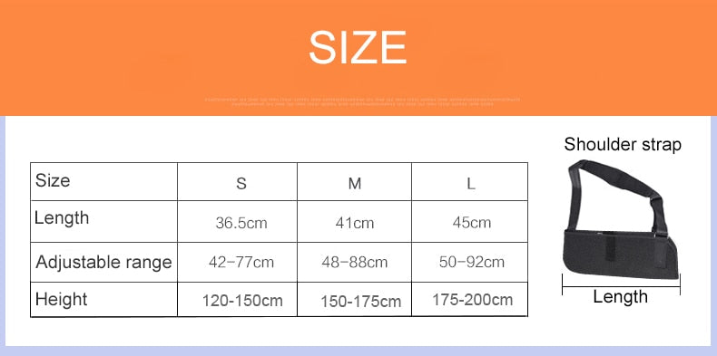 OPER Single Shoulder Belt arm Support Correct posture Bandage Brace - KiwisLove